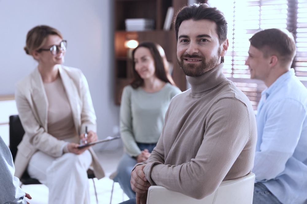 Man smiling after choosing Los Angeles alcohol addiction treatment
