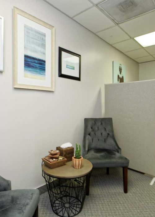 Valley Restoration outpatient addiction rehab small individual therapy room