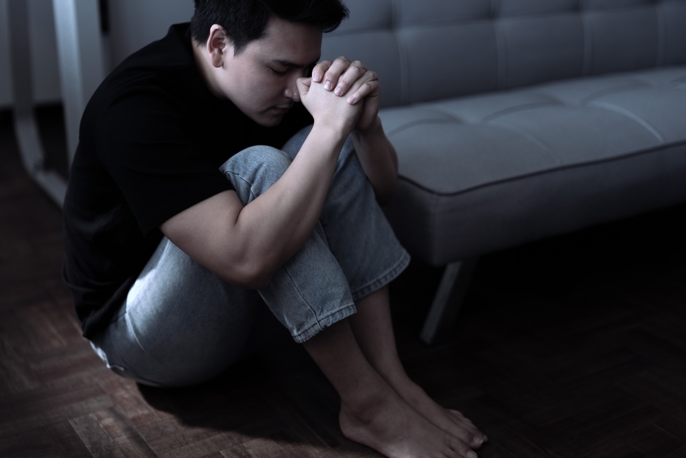 Man needing addiction treatment heroin